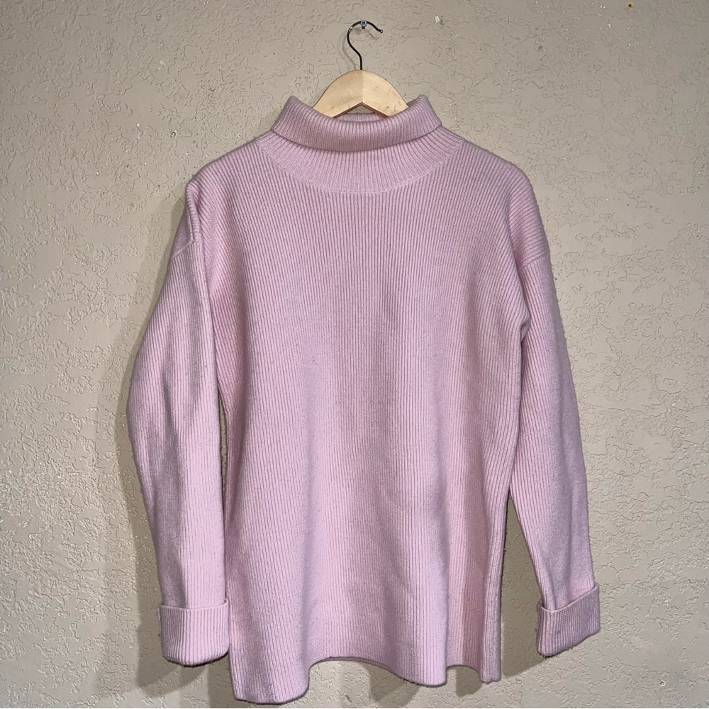 Sies Marjan | Baby Pink Wool Turtleneck Size: medium